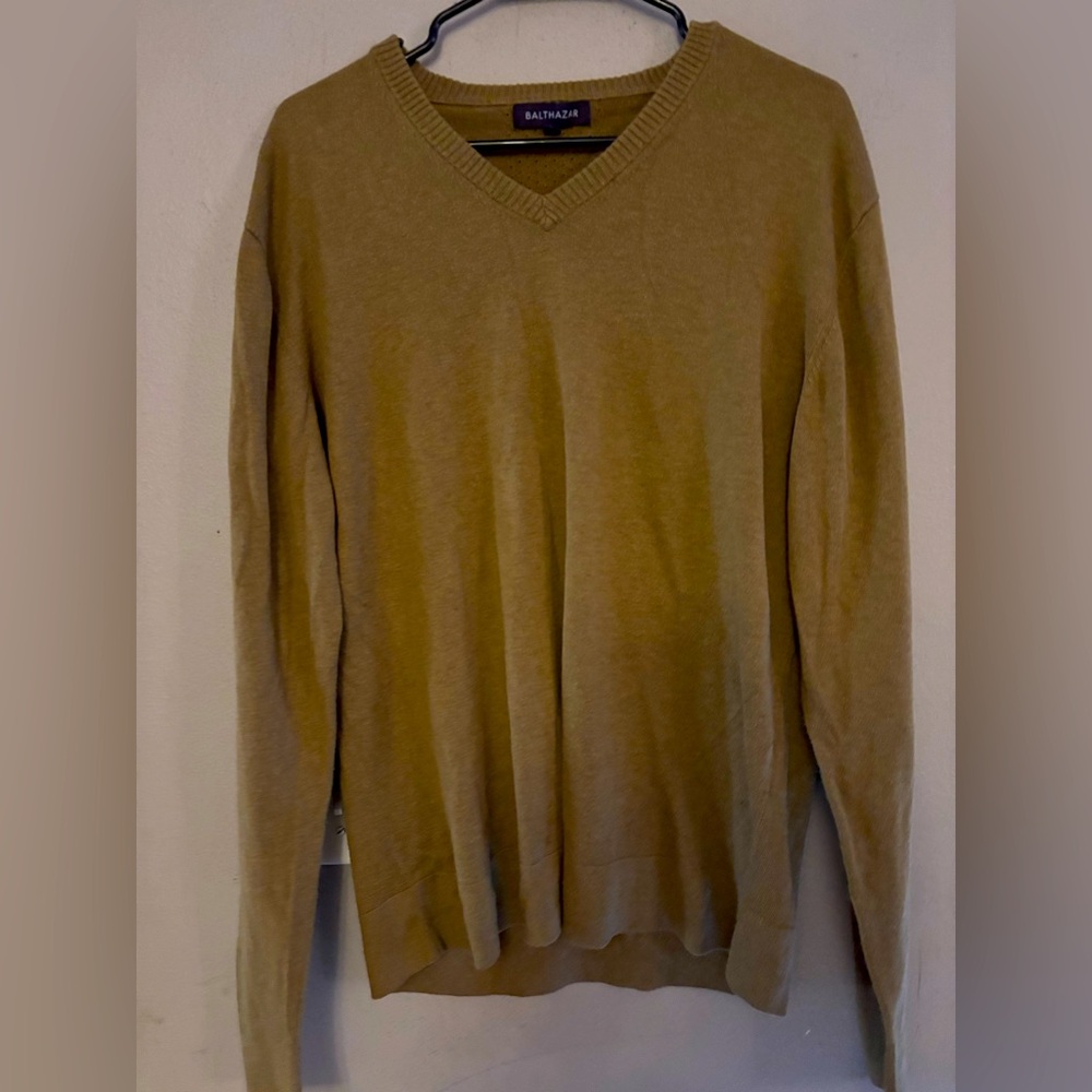 Balmain Men's Tan Sweater